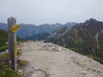 北葛岳　山頂