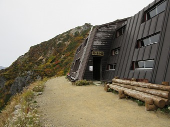 針ノ木小屋