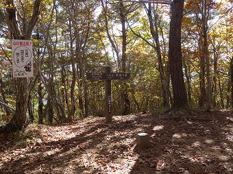 府駒山山頂