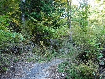 釈迦ヶ岳登山口