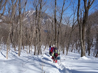 男体山と中禅寺湖