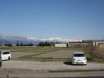 鹿島槍ヶ岳方面