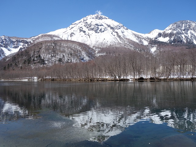 逆さ焼岳