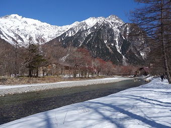 河童橋へ