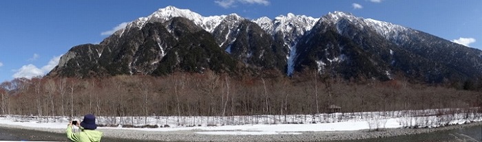 六百山～霞沢岳