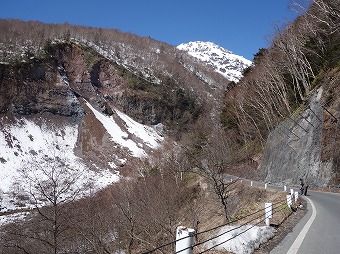 大正池へ