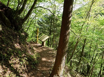 「白石の滝」