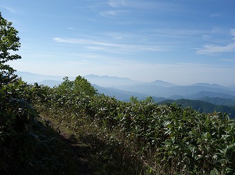 赤城山方面