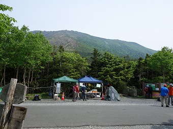 早池峰山　小田越ルート登山口