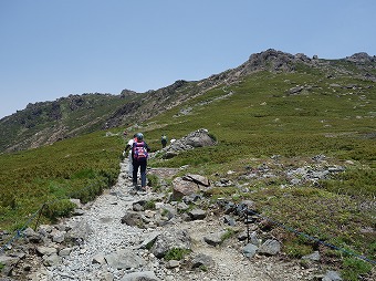 早池峰山へ