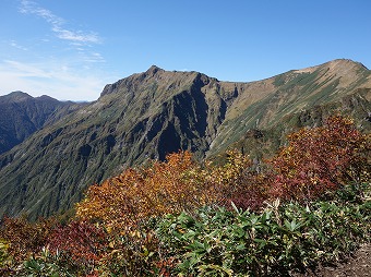 谷川岳主脈方面