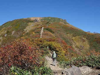 紅葉の天神尾根