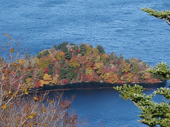 紅葉の八丁出島