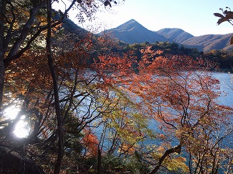 振り返る社山