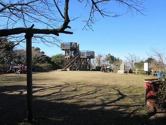 富山北峰　山頂広場