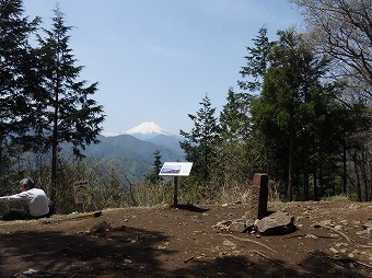 高畑山山頂