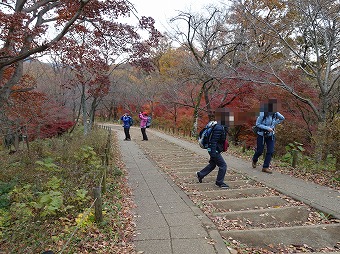 権現山へ