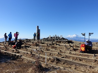 元旦の塔ノ岳