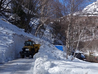 除雪作業