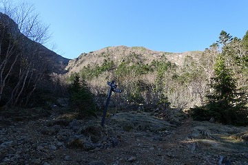 文三郎尾根⇔阿弥陀岳