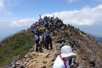 赤岳山頂