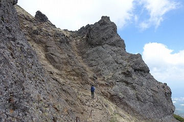 日ノ岳へ