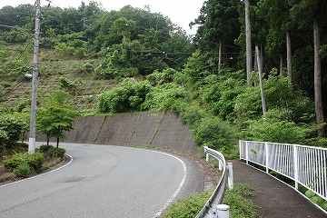 九鬼山　登山口