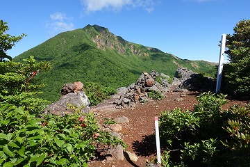 赤埴山から望む磐梯山