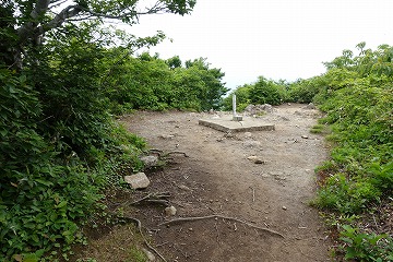 猫魔ヶ岳の三角点