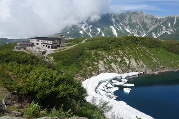 ミクリガ池　プチ流氷