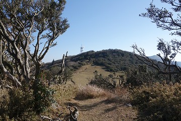 金冠山へ