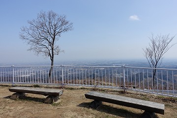 皇鈴山　東の展望広場