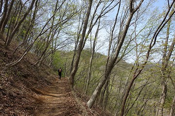 岩茸石山へ