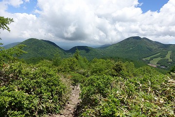 桟敷山～篭ノ登山