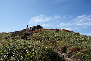 三ツ石山へ