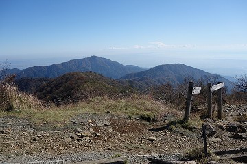 大山と表尾根