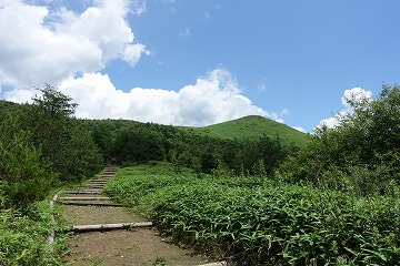 飯盛山へ