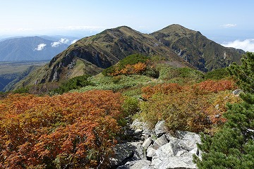 中大日岳と大日岳