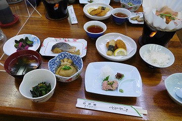 雷鳥荘　夕食