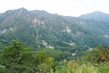 立山カルデラ展望台