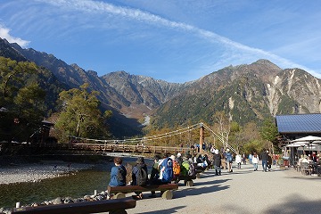 上高地　河童橋