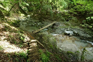 大滝沢へ