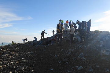 白馬岳山頂