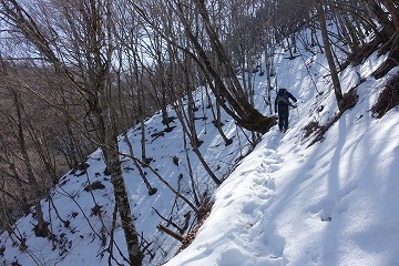 城ヶ尾峠へ